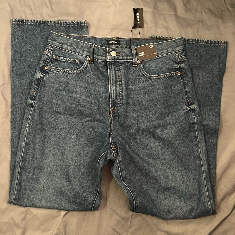 Express High Rise 90s Boot Cut Jeans